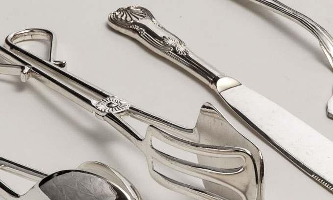 CUTLERY Gold cutlery King silver cutlery Impulse silver cutlery
