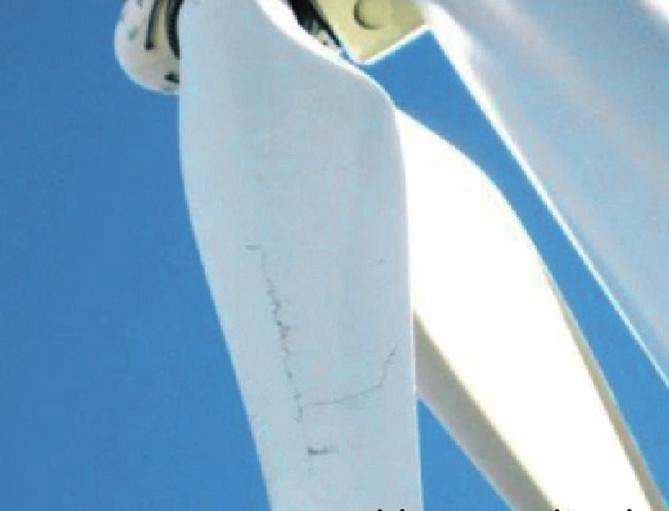 The D-String Prevents Debonding When rotating, the blades are subjected to gravity forces in the edgewise direction regardless of the wind condition.