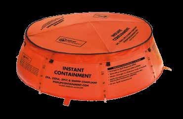 Industrial Compliant Containment Solutions 9 POP UP CONTAINMENT OSHA SWPPP EPA SPCC COMPLIANT 45 GALLON BASIN SKU 2623CON53556 UPC 725566999772 PACKED: 12 x 14 x 3 OPEN: 36 x 14 3.