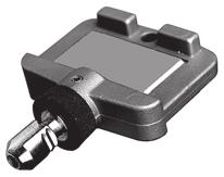 Rugged and reliable push-pull operation no springs or cams to fail.