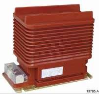 A medium voltage current transformer can have up to three independent secondary winding sets.
