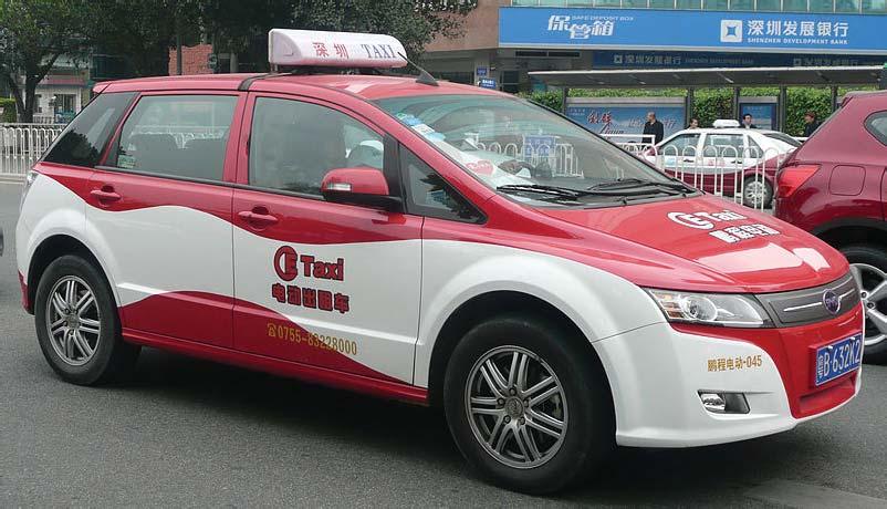 Combined financial incentives promote e-taxis BYD s profitable operational scheme Source: BYD (2012) BYD e6 Electric Taxi in Shenzhen, China China