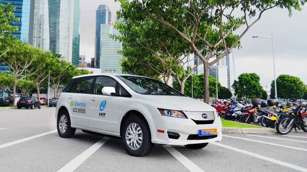 Singapore On Dec 18, 2014, a BYD e6 Fleet was introduced in Singapore to help maintain and