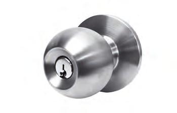SCP - Satin 10 year Rose specifications: Single cylinder (key/turn) chrome plate
