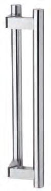 grade 316L stainless steel --Bolt through fixings suitable for doors up to 65mm