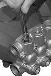 Inspect the valve seat o-ring for any damage, replace if necessary. VALVE ASSEMBLY 1.