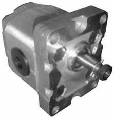 Gear pumps TRAE Positive displacement, external gear pumps intended for hydraulic systems of machines and devices.