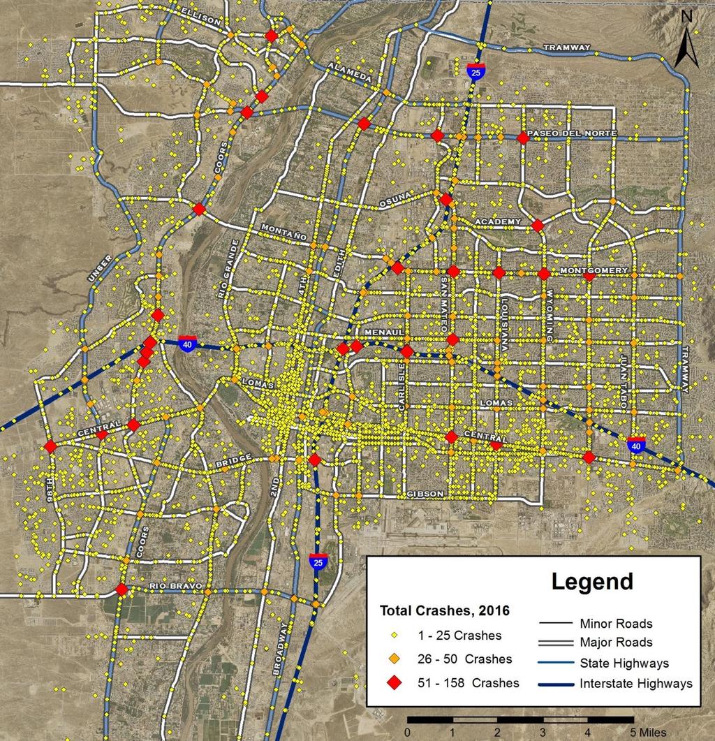 Appendix Maps Map 13: All in Albuquerque, New Mexico, 2016 All