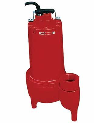 SEWAGE PUMPS GUW50 These heavy-duty sewage pumps are selfcontained and recommended for use in a sump or basin, application: sewage, highcapacity sump, effluent.