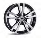 52910G4300PAC Alloy wheel 17 17 ten-spoke alloy wheel, 7.0Jx17, suitable for 225/45 R17 tyres. Cap and nuts not included.