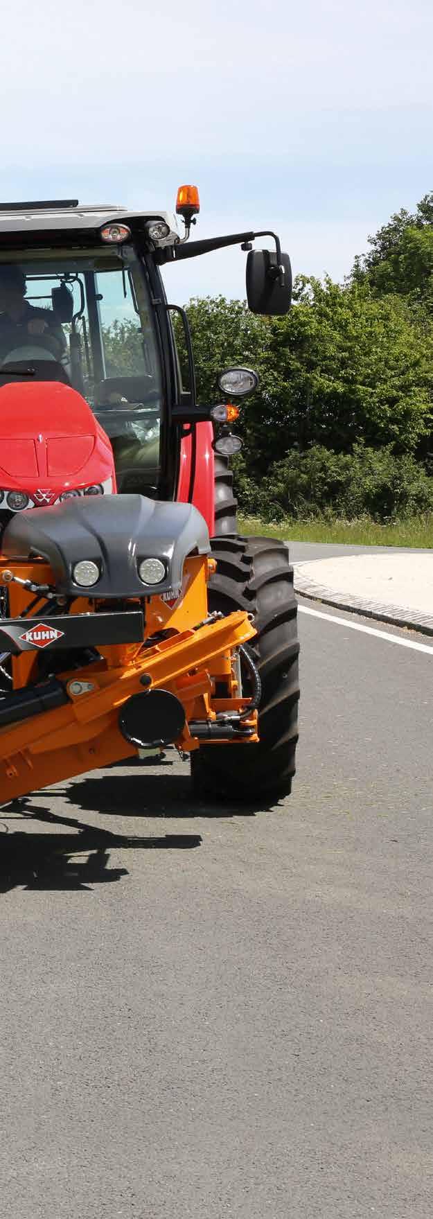 TB 10 TB 100 SELECT TBE 10 TBES 10 TBE 102 TBES 102 SPRING-LONGER PRO A COMPLETE RANGE FOR ROAD VERGES AND FIELD EDGES For several years KUHN has been developing a complete range of landscape