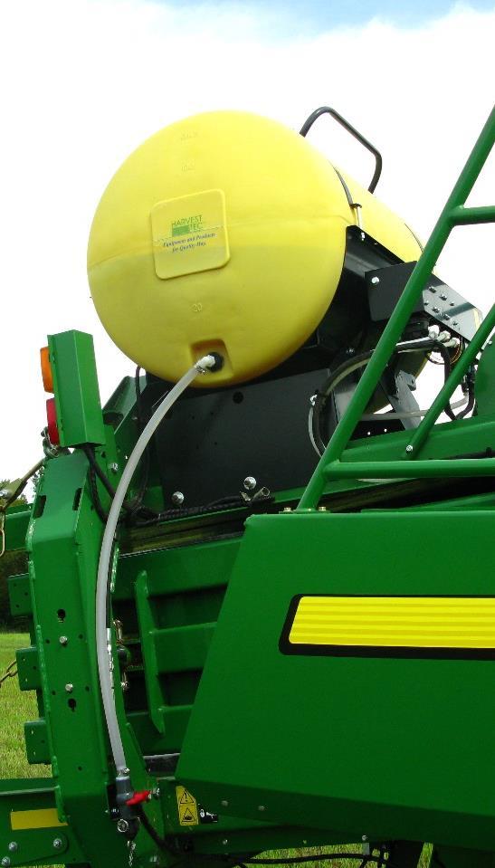 Preparing the Applicator for Operation After the Applicator has been installed on the baler, please follow the steps below to prepare for operating the applicator both safely and correctly.