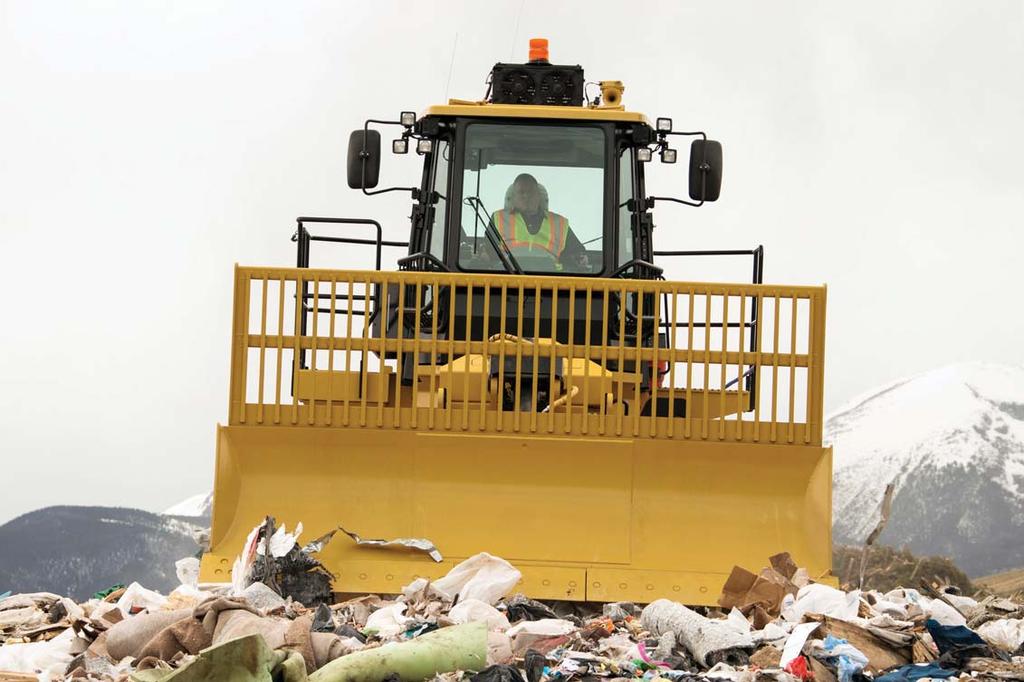 Operating Costs Save time and money by working smart. Data from customer machines show Cat Landfill Compactors are among the most fuel efficient machines in the industry.