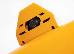 Bolt-on plates have recessed bolts to reduce trip hazard. 1 This attachment is approved but not supplied by JCB.