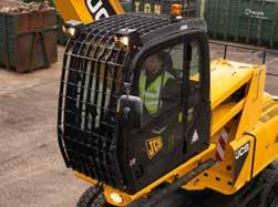 means the JS175W can adapt to a wide range of working applications just by adding a different JCB attachment.