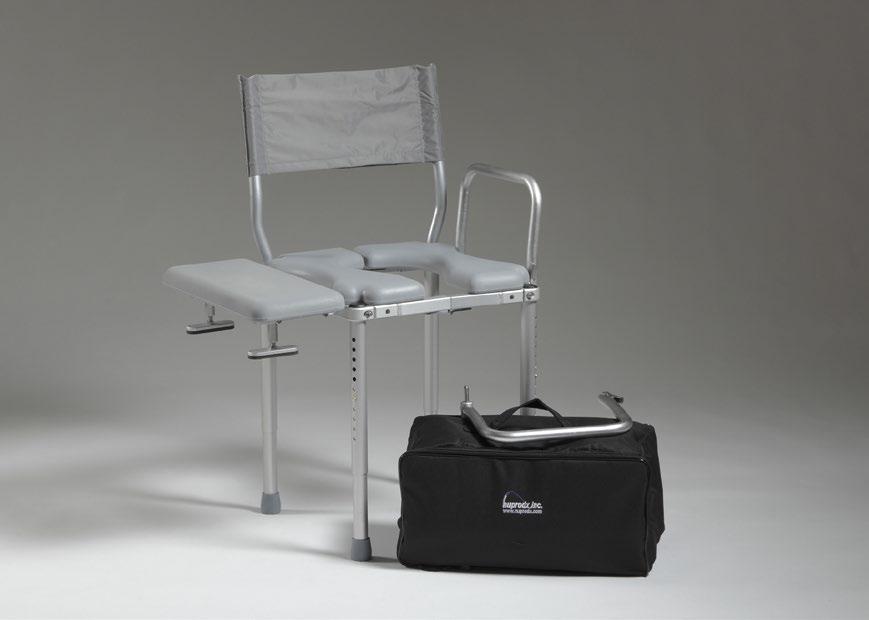 MULTICHAIR 3000 has the important specifications you need: Lightweight, durability and is a straightforward, highly functional shower / commode chair that can go nearly anywhere.