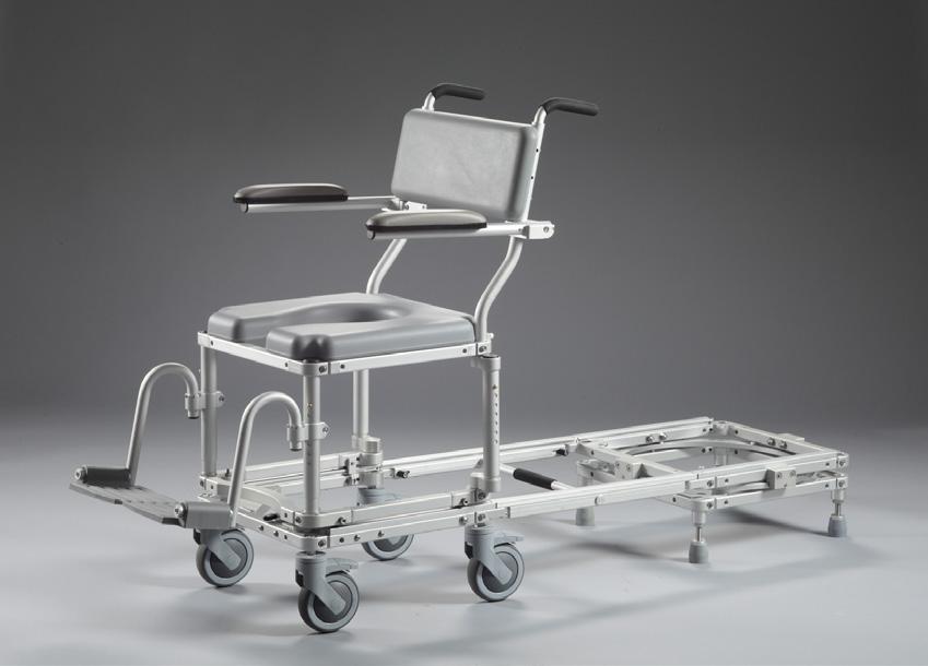 MULTICHAIR 5100Tx is an ideal system for independent wheelchair users who don t require a complete roll-in system