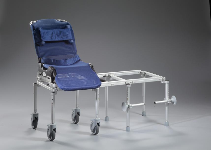 MULTICHAIR 4000Tilt Pediatric features the Nuprodx grow system that keeps the same chair with the user all the way to