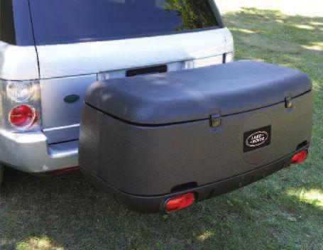 LR004683 Cargo Carrier (Hitch-Mounted) Carry additional items and gear without compromising interior space