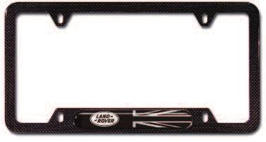License Plate Frames Trumpet the arrival of your Range Rover with