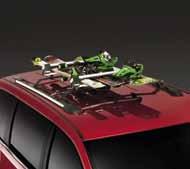 that mounts to the Sport Utility Bars or standard equipment crossbars. 3. Roof Top Cargo CARRIER.