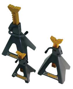 PAGE 3 Car Stand Set with Rubber Head Pin type support axle stands adjust to multiple height positions.