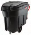 L x 22 W x 44 H Includes: Two 30-qt microfibre storage bins; removable from both sides of cart A folding platform for microfibre disinfecting bucket model NI895 with Lock N Go attachment A microfibre