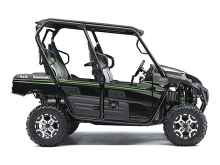 Highly Stable, Sporty Chassis Design To harness the full potenial of its mightly V-Twin engine, the Teryx4 LE features a stable wide-body chassis and
