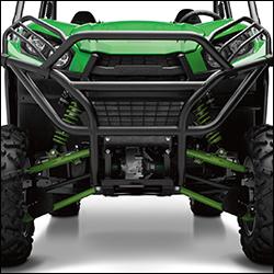 * Built-in mounting fabs for optional HID Lighting Kit. Quickly and easily add extra storage capacity to your Teryx.