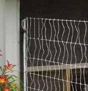 Common Fencing Mistakes Problem Net is touching building Solution Install net 2" 3" away from building Grounding out on metal or wood When netting