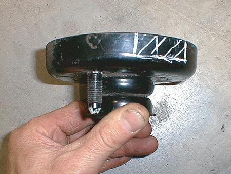 Measure clockwise for the markings on the left side and counter clockwise when marking the right side. Figures 6 and 7 show the left side. Driver-Side Modifications 1 1 /4" 3.