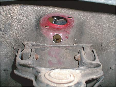 CAUTION: Be sure to move any electrical connectors or wires that are on the inside of the engine compartment before drilling or cutting. Figure 11 V.
