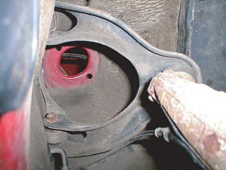 using a die grinder with a cut-off wheel or grinding bit. Be sure all sharp edges are removed, and paint the exposed area when complete (Figure 13). 3.