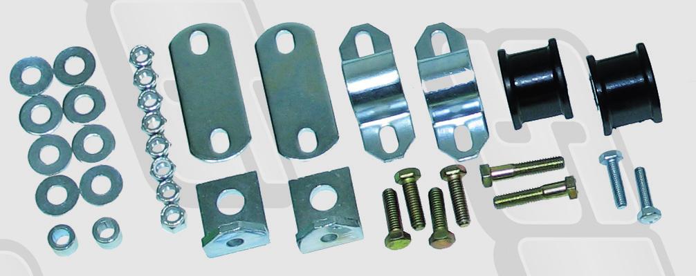 Improve your anti swaybar response and gain vehicle control using ST Suspension EndLink Assemblies. These include heavy duty urethane grommets and high grade plated hardware.
