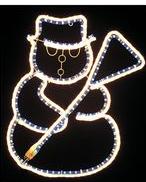 Snowman LED Snowman with Spade 60 Bright