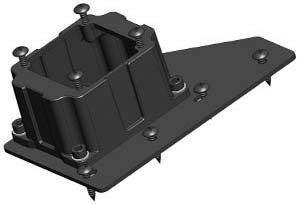 F MOUNTING ACCESSORIES FOR AIR CONTROLS BRACKET KIT