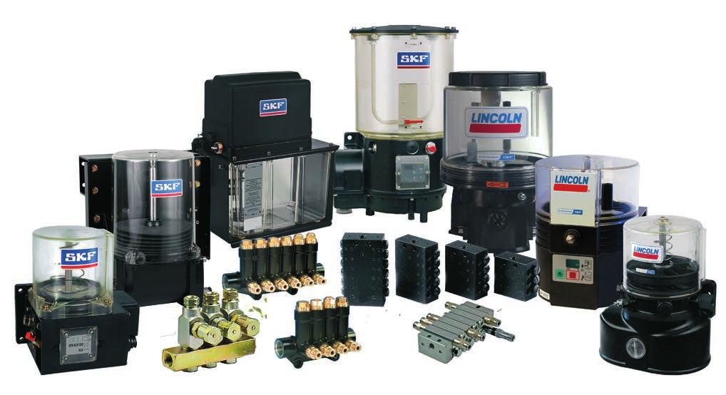 Comprehensive portfolio of components for a wide range of lubrication applications Certain criteria, such as ambient conditions, required delivery rates, lubricant used and service intervals,