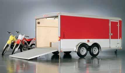 begin your search for a performance driven motorcycle trailer. No bare bones or stripped down version here.