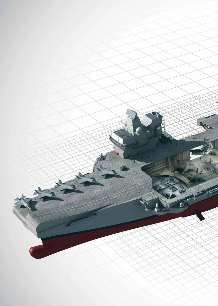 06 News from the Aircraft Carrier Alliance Powering up the Queen Eliz Carrier Waves takes a closer look at the integrated electric propulsion system The Power and Propulsion Sub Alliance comprises of
