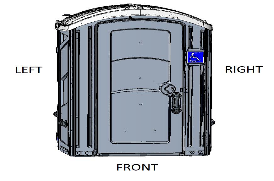 INTRODUCTION Satellite portable restrooms must be assembled according to approved assembly procedures. Avoid variations in assembly procedures which could adversely affect product life and warranty.