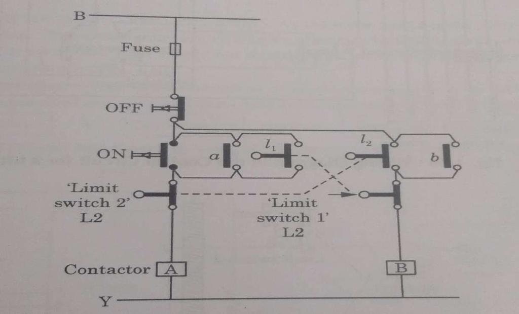 Limit Switch Control of 3 Phase