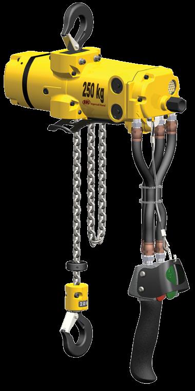 Air Hoists CLK Series Pneumatic hoists: 125-, 250-, and 500- kg models Industry-leading durability, precision and fexibility The CLK Series is the smart choice for: Durability that delivers more