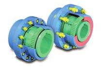 G-Flex tapered grid couplings are an excellent choice where torsional flexibility/vibration damping are primary concerns.