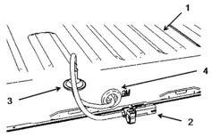 FIGURE 10 Determine Reverse Signal Location 30. Using a Trim Removal Tool, remove Left Instrument Panel Outer Trim Cover (1). Figure 13. FIGURE 13 23.