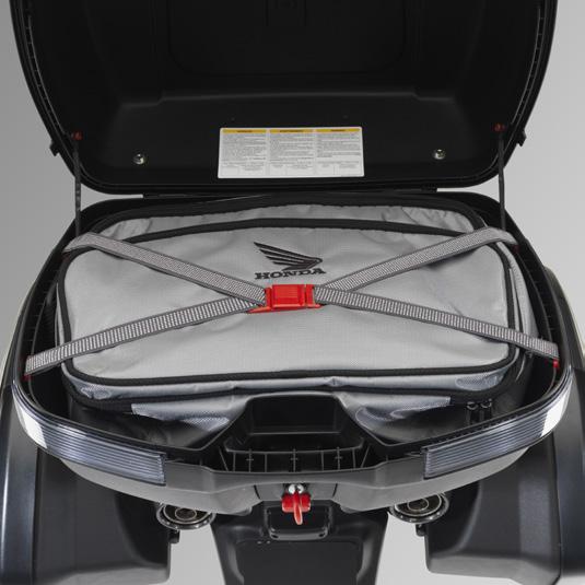 designed to look fully integrated on the NC750S. Pannier Stay Kit and Pannier Support Stay Kit are required.