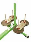 The Screw Leg Assembly System is ideal for use with the Counterweight Cart and Catwalk Clamp.