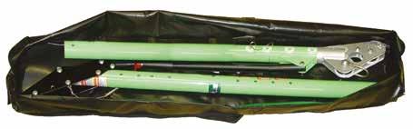 8513564 Carrying Bags for 8568001 upper mast and 8568002 lower mast w/protective plastic liner.