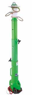 PORTABLE FALL-ARREST SYSTEM The Advanced Portable Fall Arrest Post is specifically designed for use on p of transformers or other types of vertical platforms with potential fall hazards.