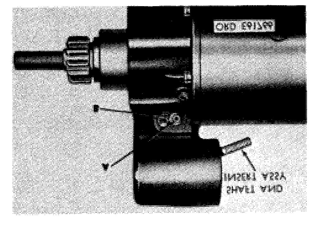 3-9) into lever shaft (B) and pull shaft from shift housing. Remove screw and packing (C) from shaft. c. Scribe an alinement (A, fig.