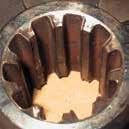 Defective bearing arrangement on the main transmission shaft or transmission input shaft Vibration damage Worn splines on the